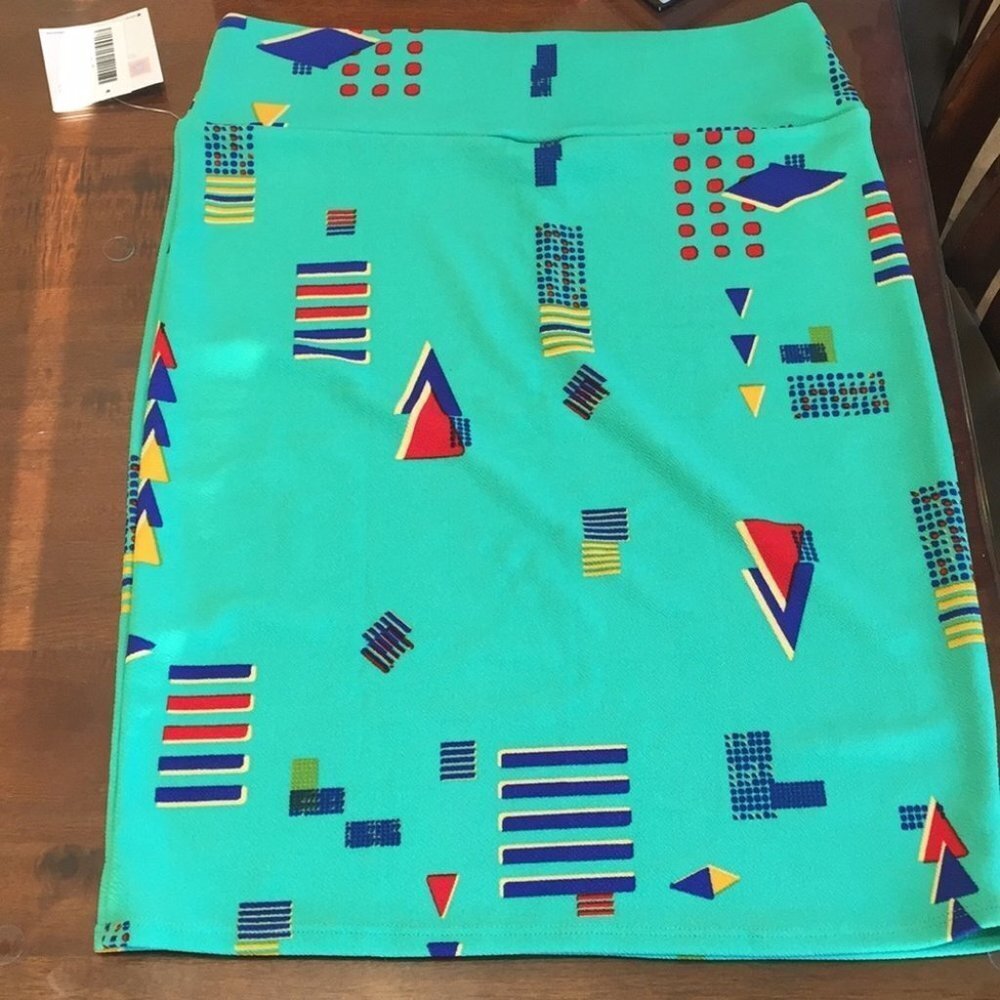 XL LuLaRoe Cassie Skirt B06 10